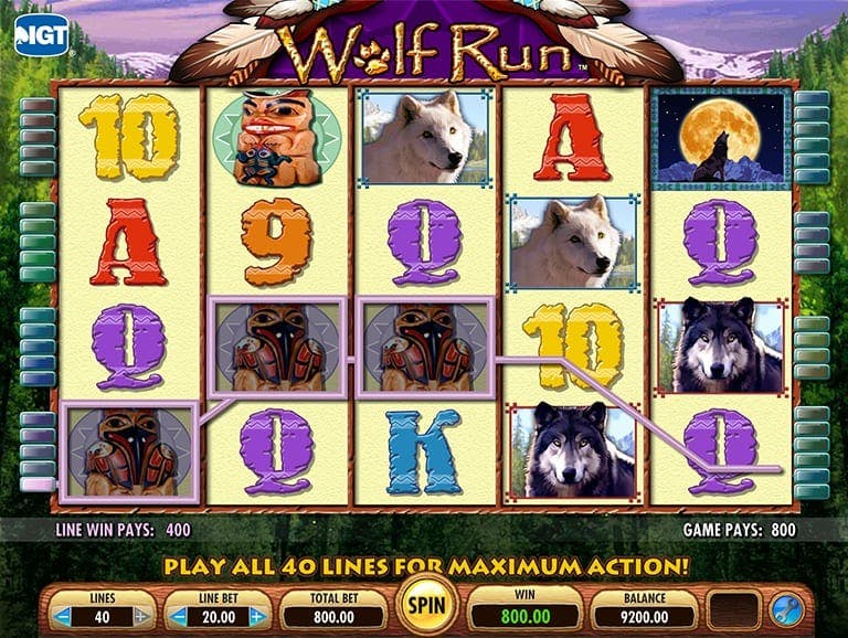 Wolf run play slots games online at fanduel casino