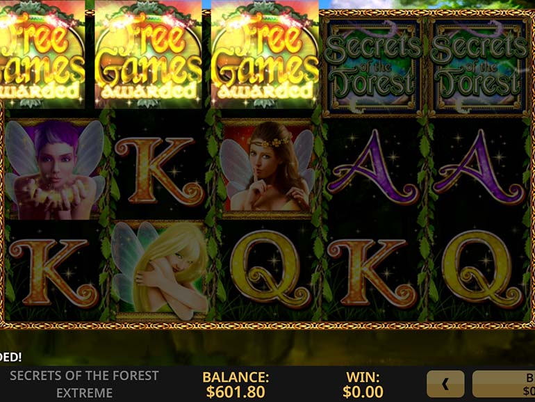 Secrets of the Forest EXTREME | Play Slots Games Online at Mohegan Sun ...