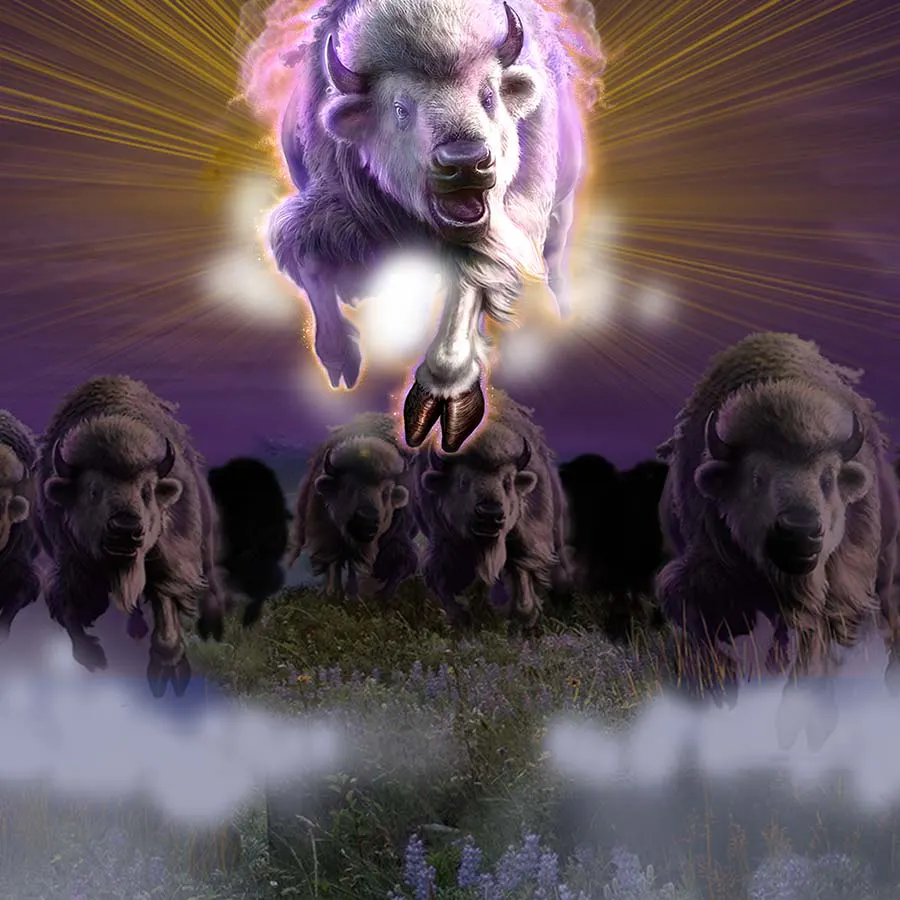 game-Thundering Buffalo: Jackpot Dash-background