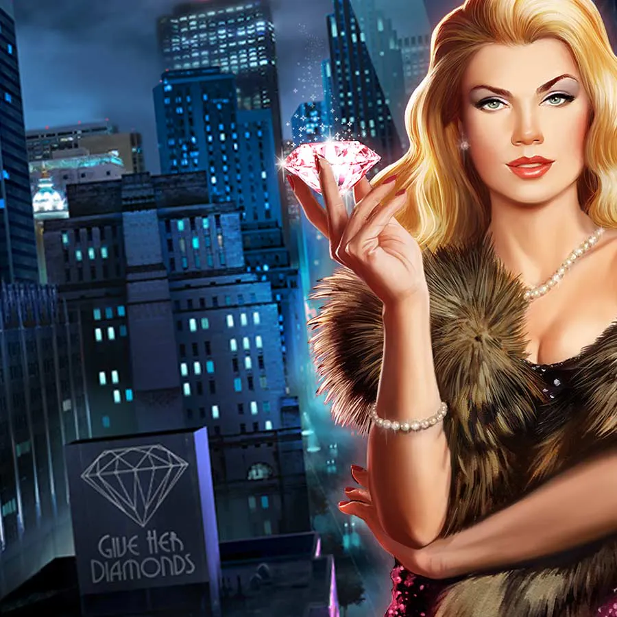 game-Shadow Diamond Noir-background