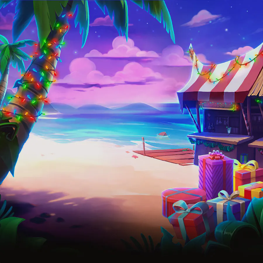 game-Aloha Christmas-background
