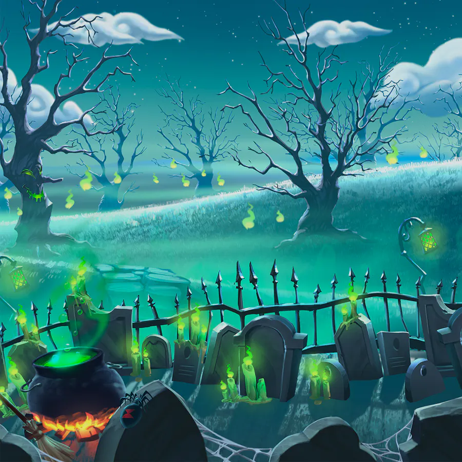 game-Witches: Collect'Em-background