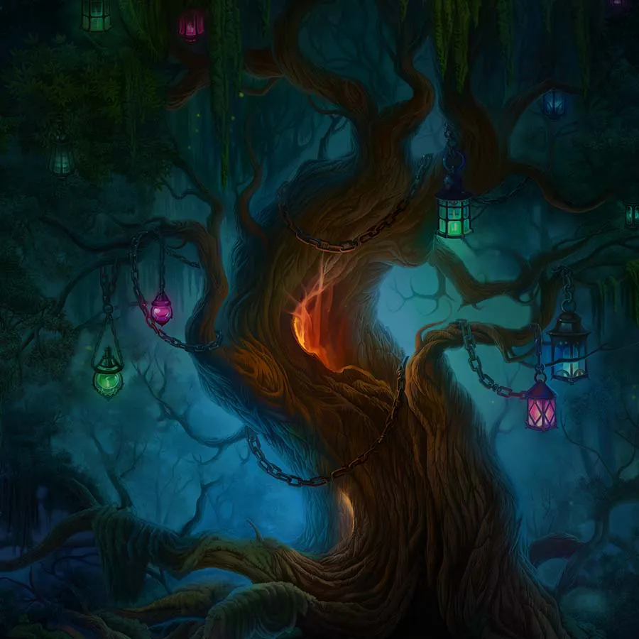 game-Thunder Cash - VooDoo Magic-background