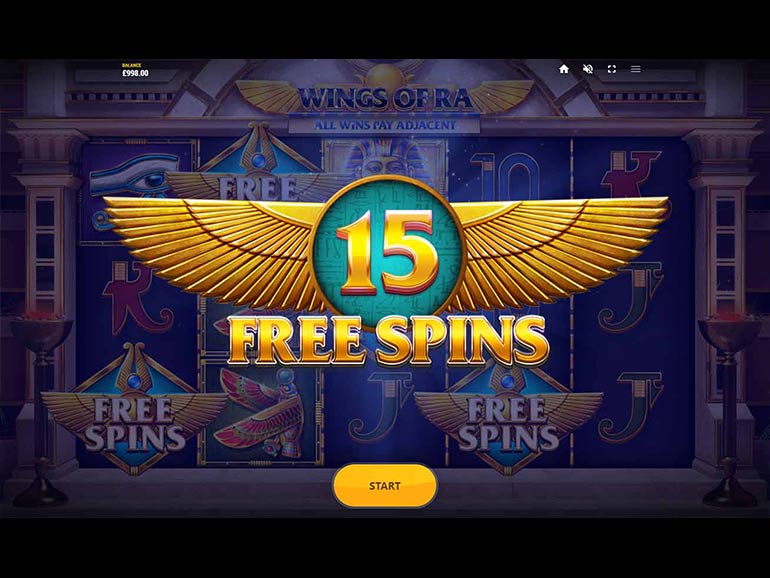 Wings of Ra Play Slot Games Online at FanDuel Casino