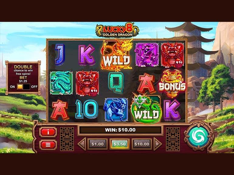 Lucky 8 Golden Dragon slot