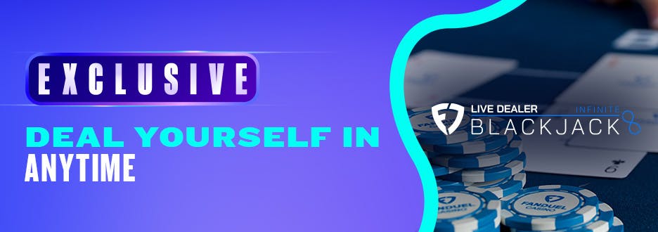 Carousel Image for fanduel-live-dealer-infinite-blackjack Carousel Image for fanduel-live-dealer-infinite-blackjack