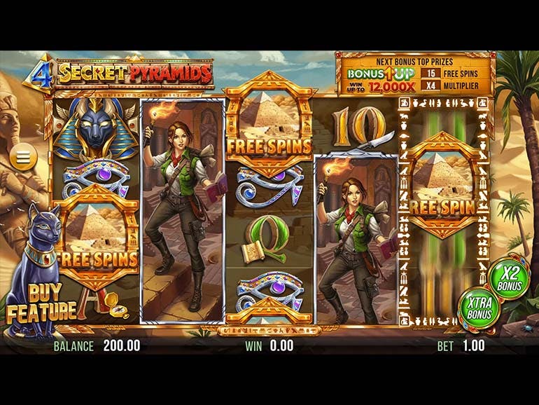 4 Secret Pyramids | Play Slot Games Online at FanDuel Casino