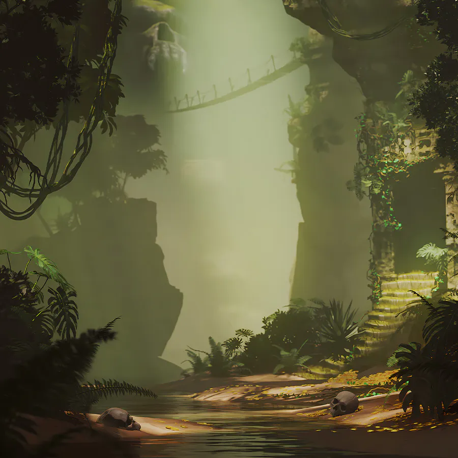 game-Cursed Treasure-background