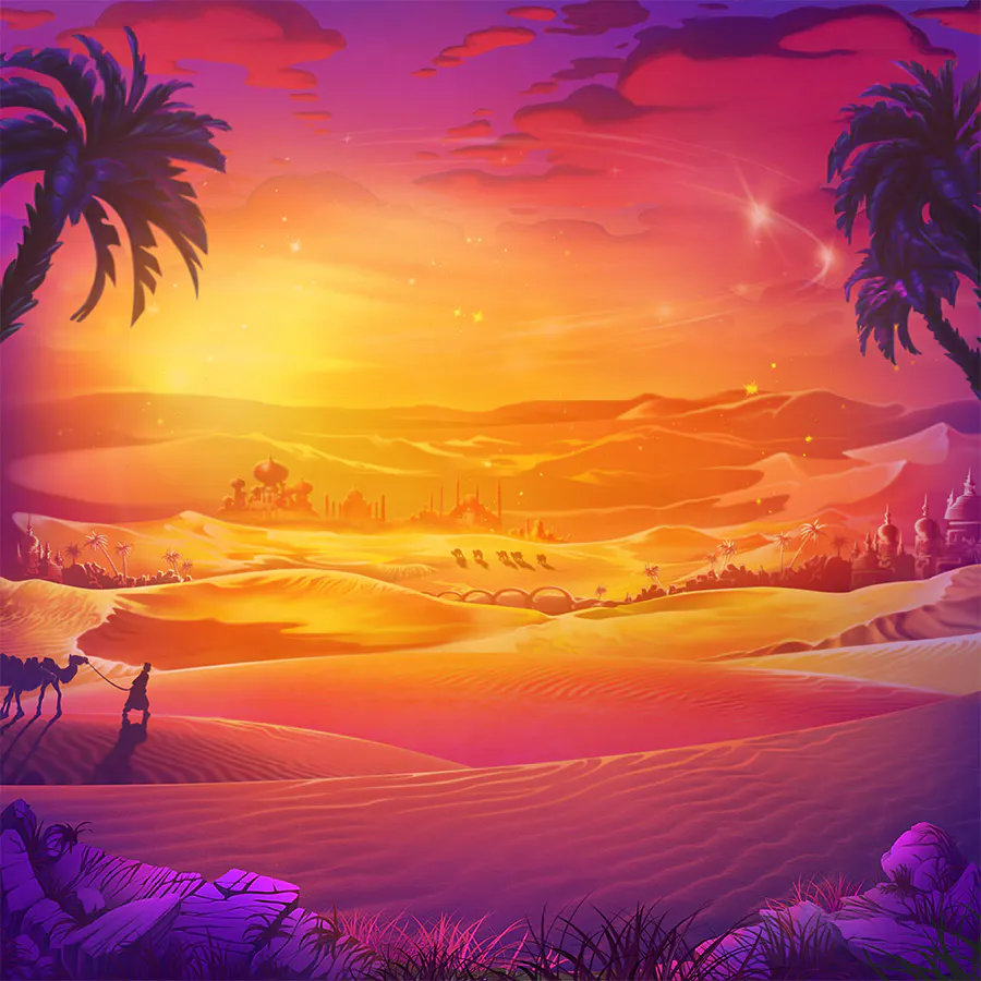 game-Fire Blaze: Jinns Moon-background