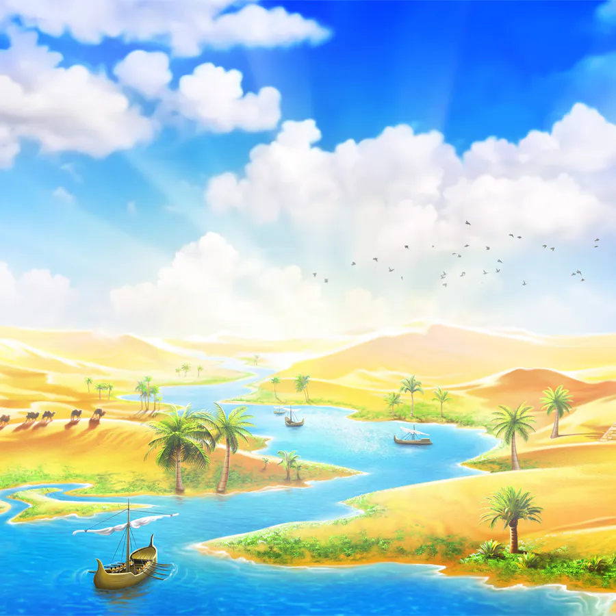 game-Fire Blaze: Pharaoh's Daughter-background