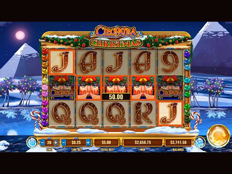 Cleopatra Christmas | Play Slot Games Online at FanDuel Casino
