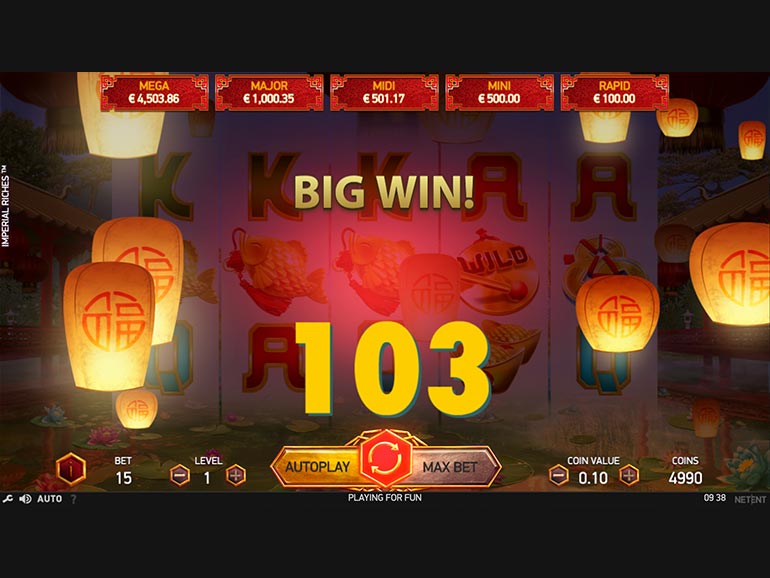 exclusive welcome bonus from Imperial Wins Casino