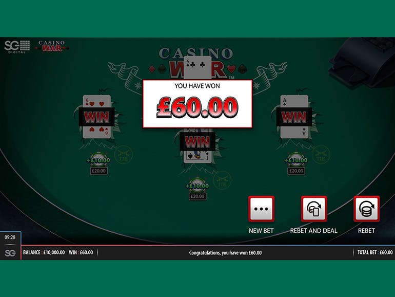 Casino War Play Blackjack Games Online at Mohegan Sun Casino