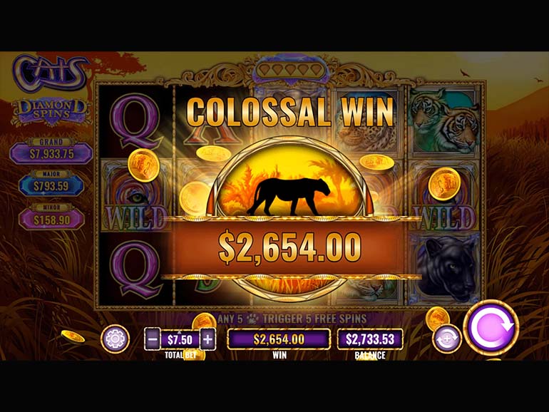 Diamond Spins Cats | Play Slot Games Online at FanDuel Casino