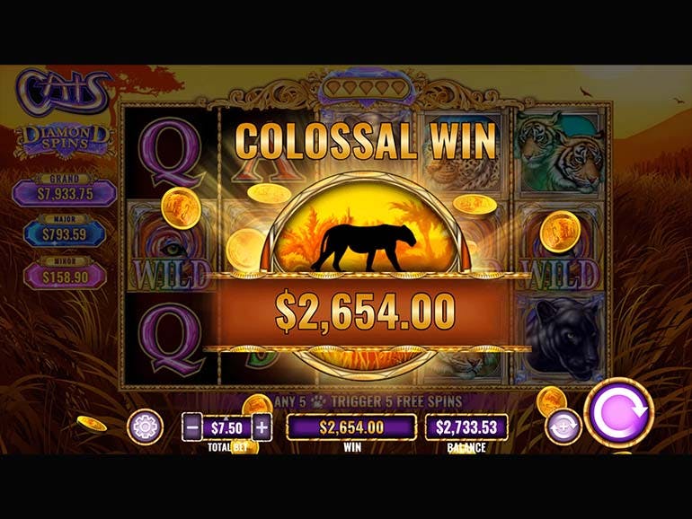 Diamond Spins Cats | Play Slot Games Online at FanDuel Casino