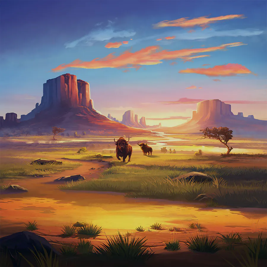 game-Book of Buffalo-background