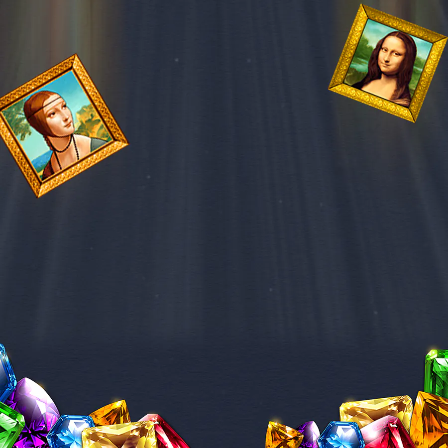 game-MegaJackpots Da Vinci Diamonds-background