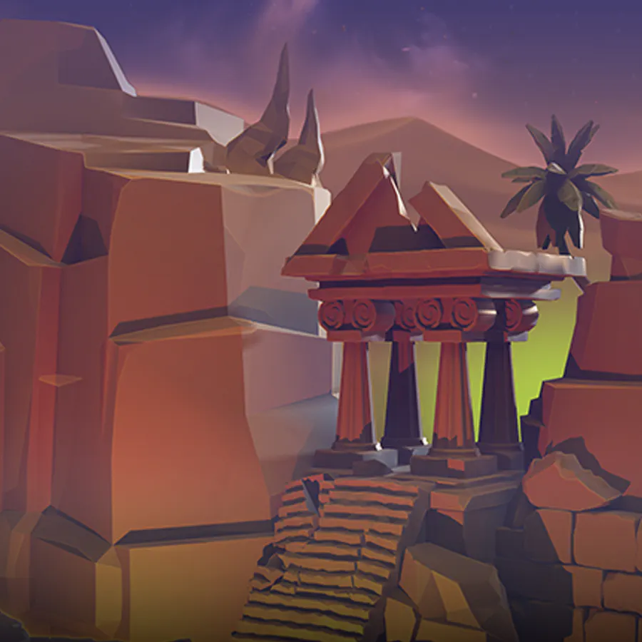 game-Lure of the Lamp Megaways-background