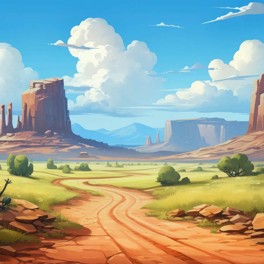 game-Rusty & Curly-background