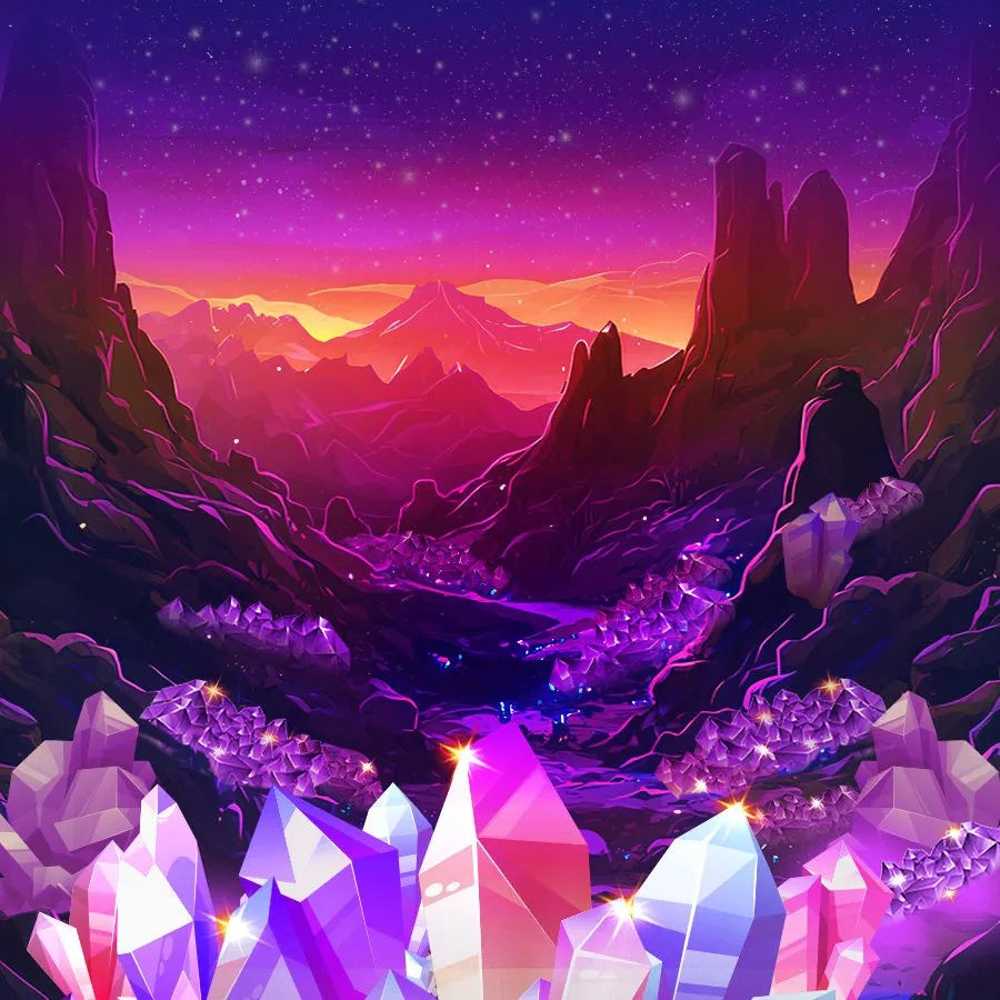 game-Crystal Treasure-background