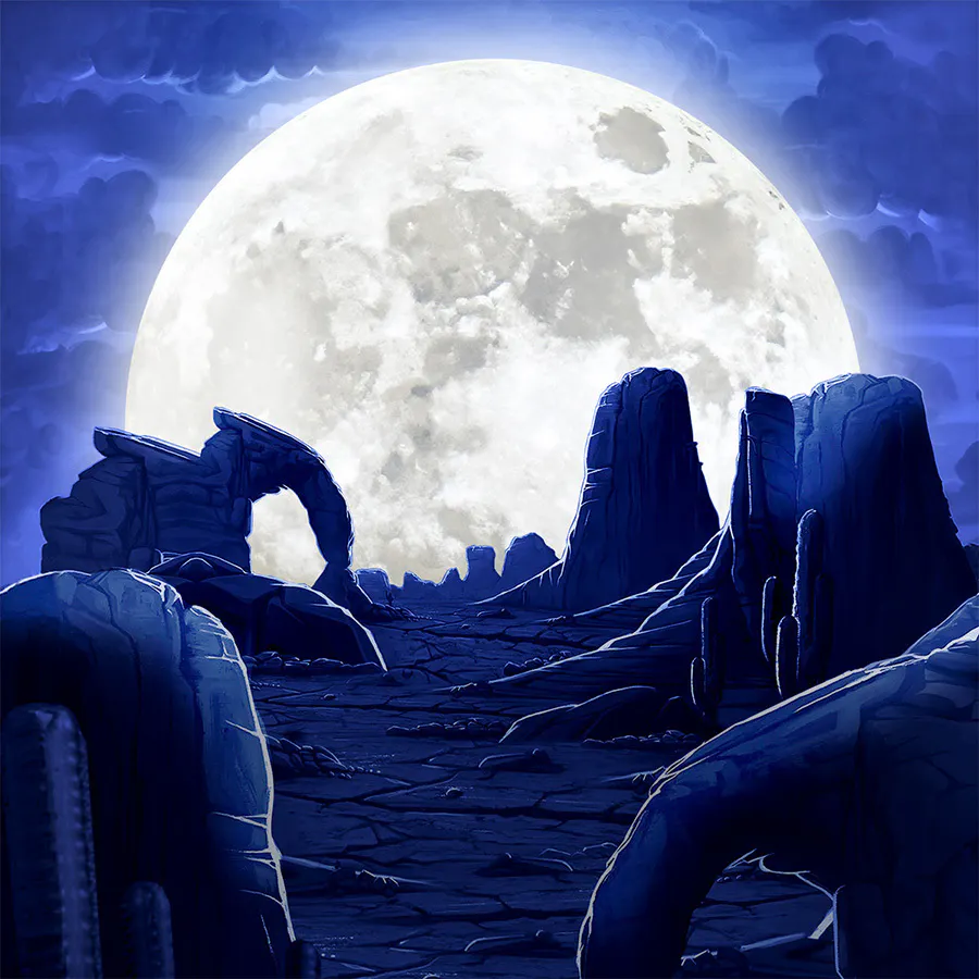 game-Wolf Legend Gold Megaways-background