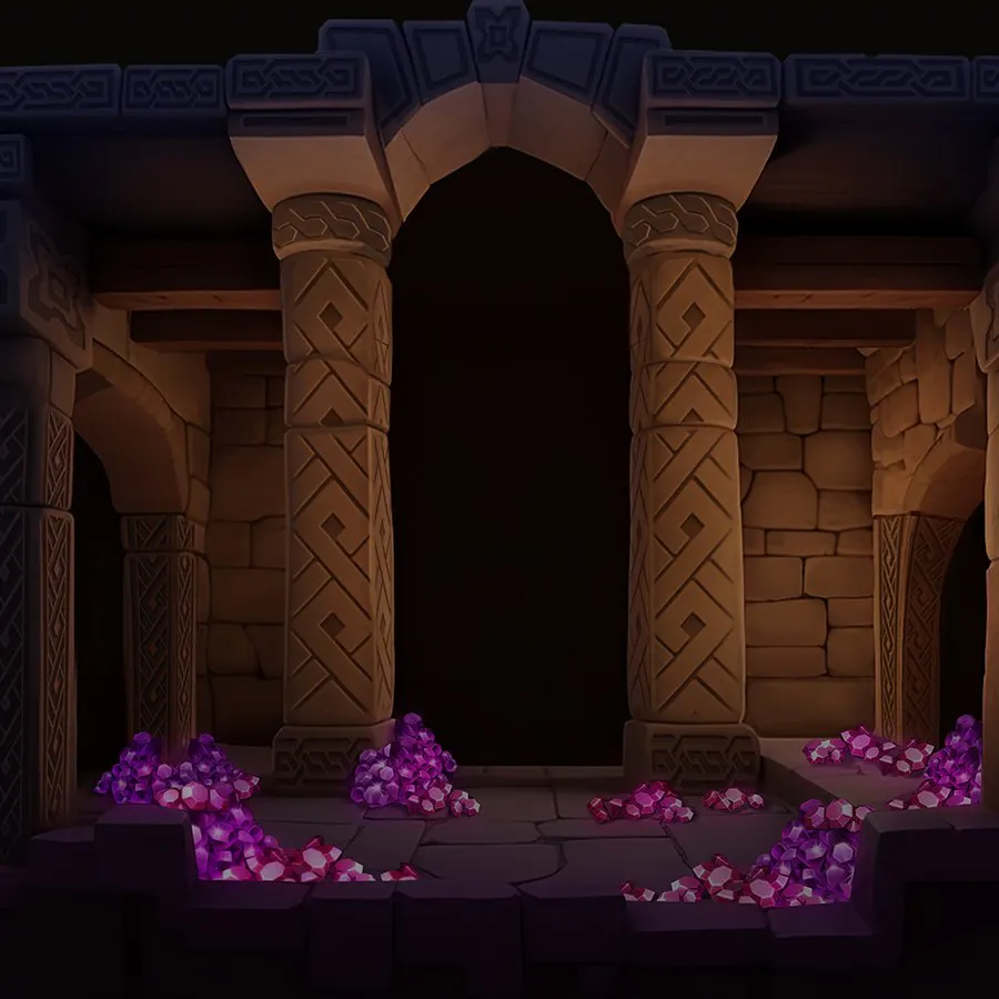 game-Mega Fire Blaze: Dwarves and Goblins-background