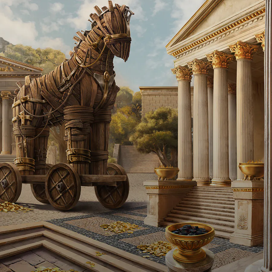 game-Gods of Troy Megaways-background