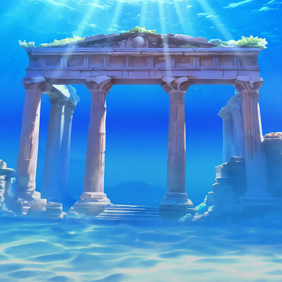 game-Hypercharged Temple of Atlantis-background