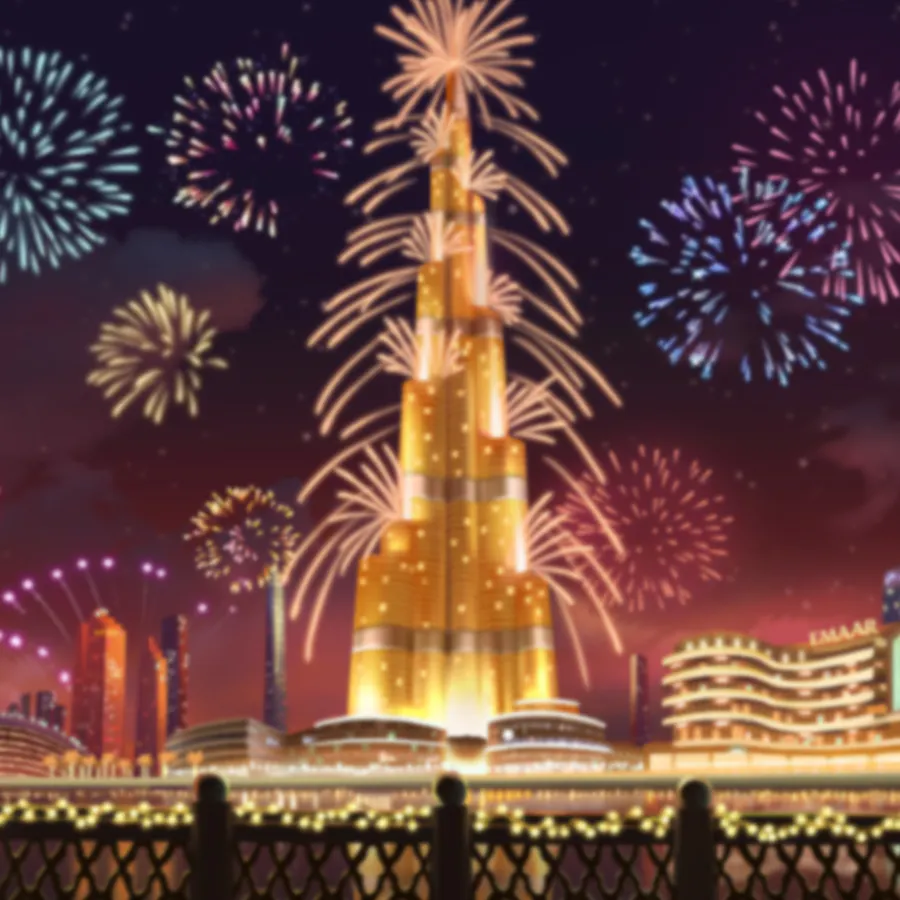 game-New Year's Bash-background