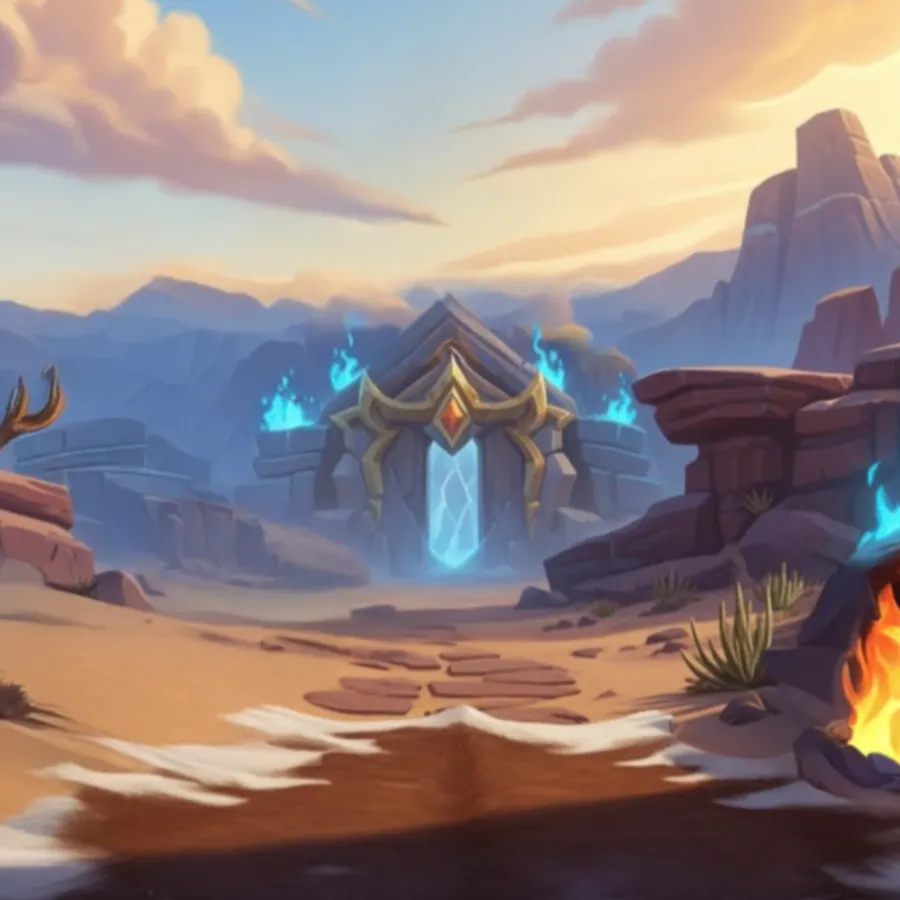 game-Blazing Stampede-background