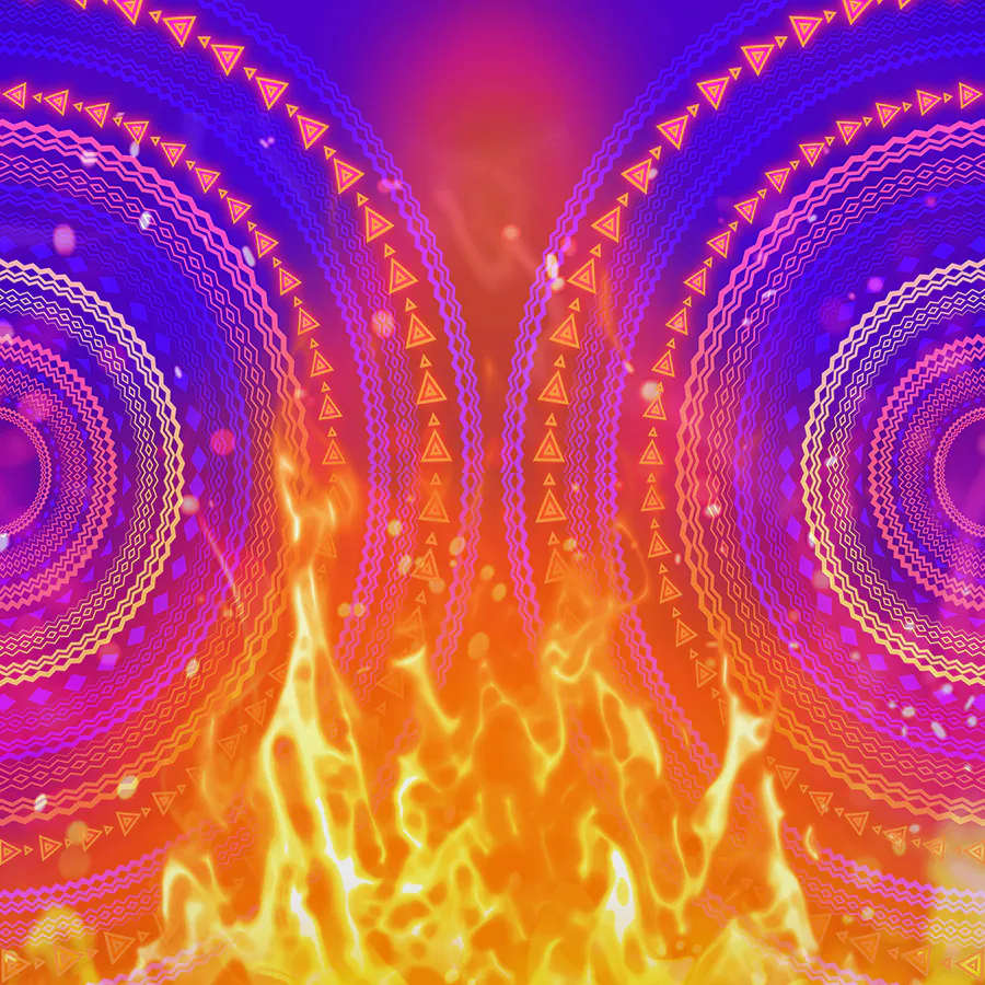 game-12 Masks of Fire Drum Frenzy-background