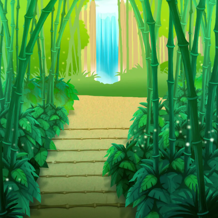 game-Red Panda Tails of Wealth-background