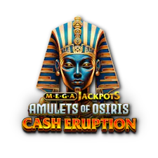game-MegaJackpots Cash Eruption Amulets of Osiris-logo