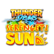 game-Thunder Drums Serengeti Sun-logo