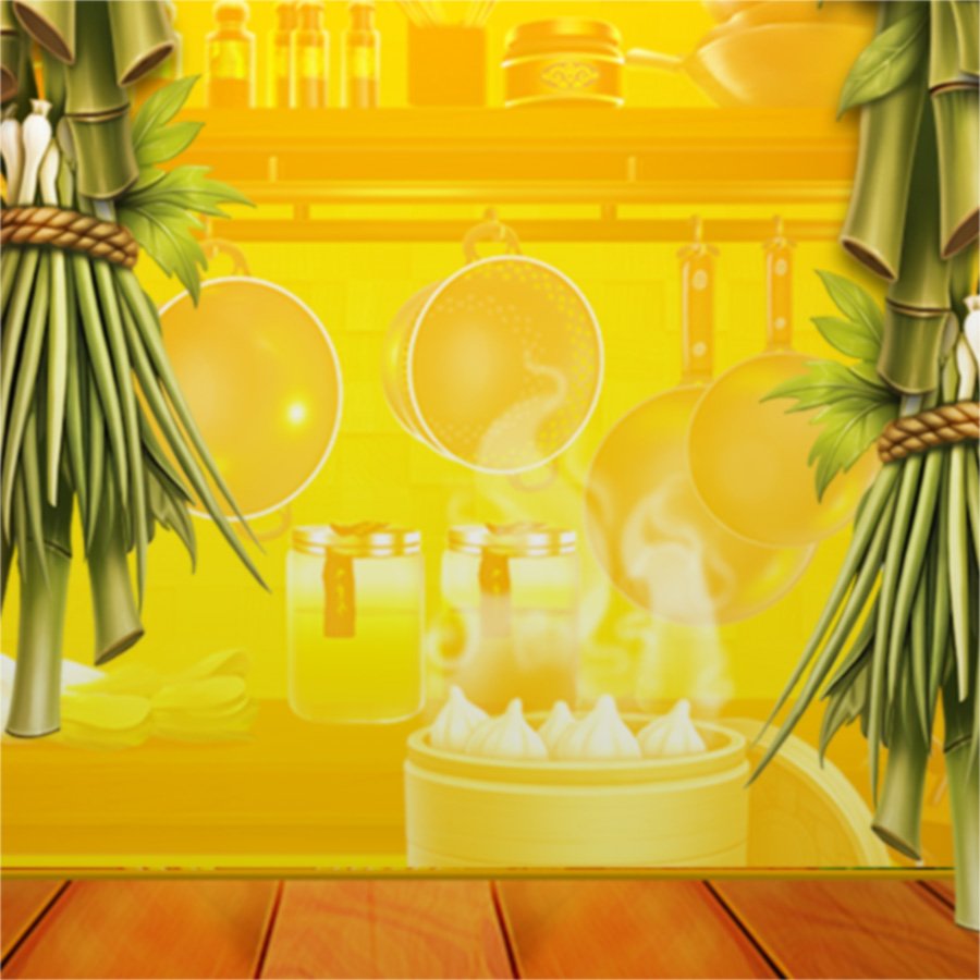 game-Big Hot Flaming Pots Panda Riches-background