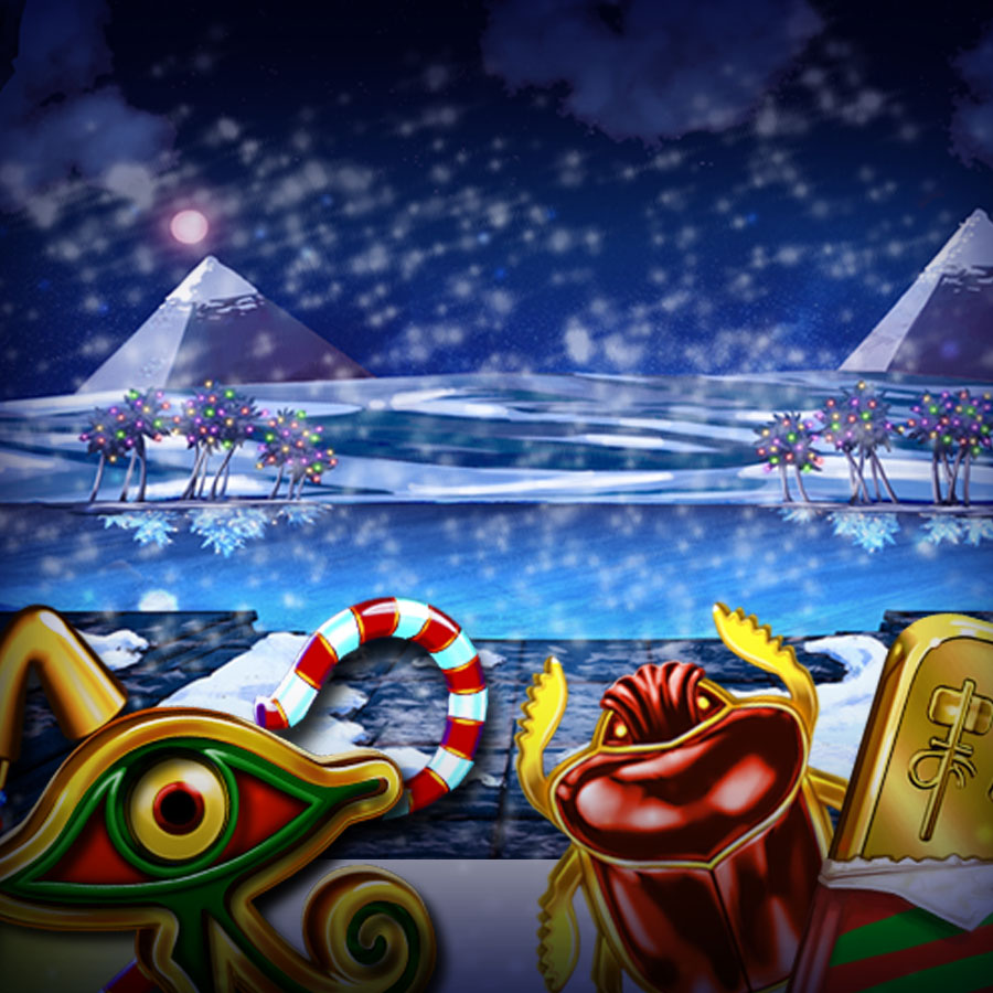 game-Cleopatra Christmas-background