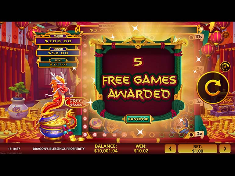 Dragon's Blessings Prosperity| Play Slots Games Online At Mohegan Sun ...