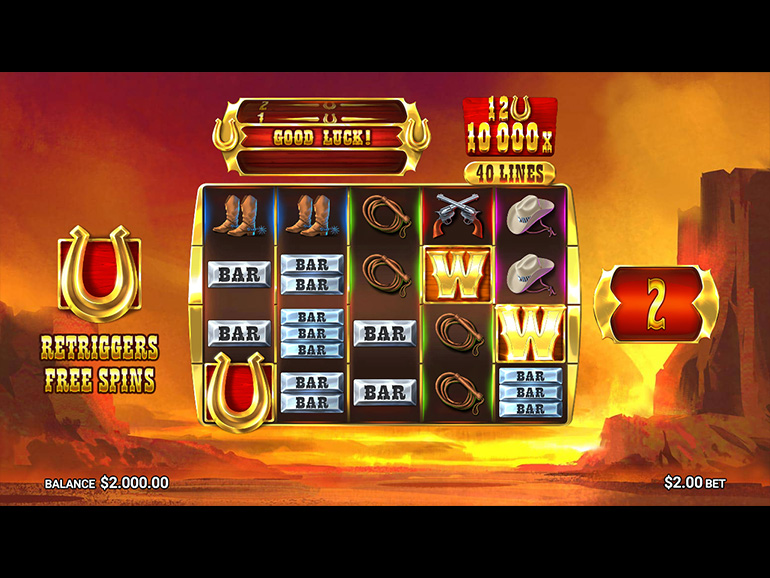 12 Western Horseshoes Play Slot Games Online at FanDuel Casino