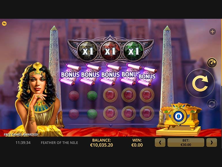 Feather of the Nile slot