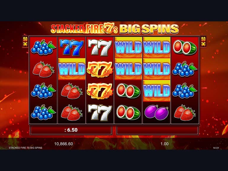 Stacked Fire 7s Big Spins slot