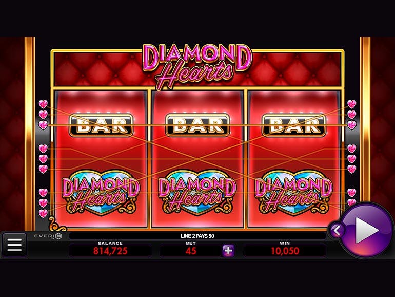 Diamond Hearts game