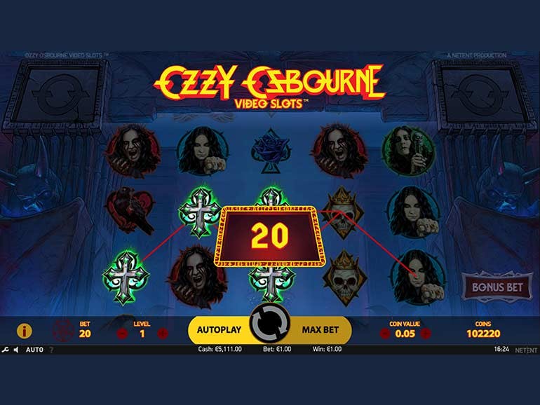 ozzy osbourne video slot