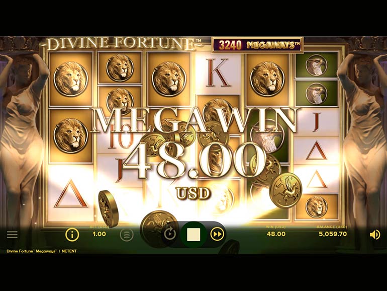 Play Divine Fortune Slot at Crypto Casino