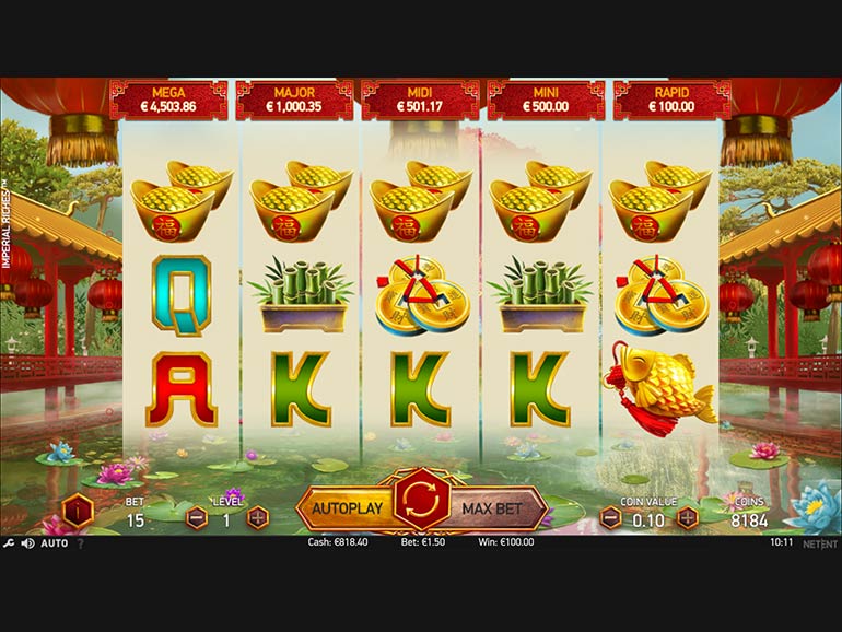bezpečný Imperial Wins Casino vip bonus banner v Slovakia