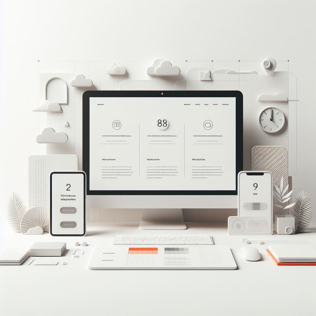 White space in Websites