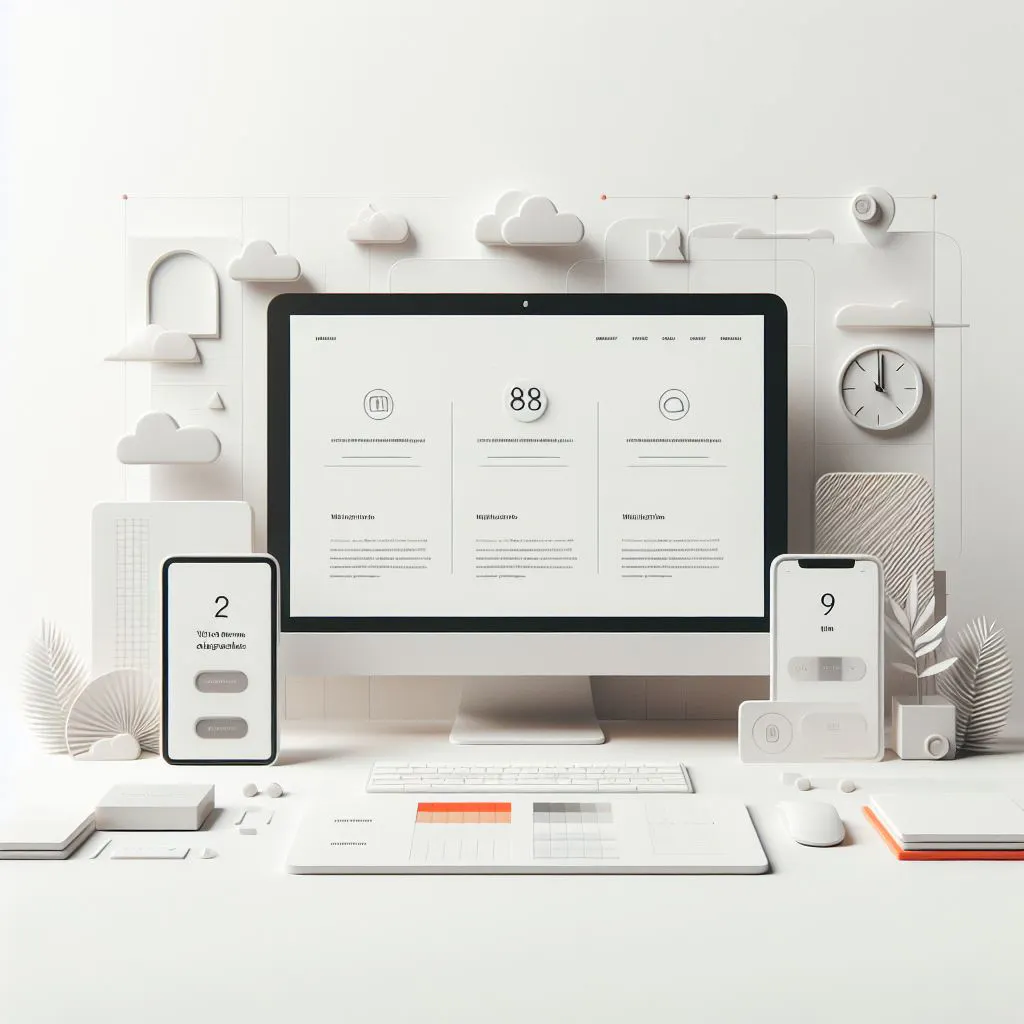 White space in Websites