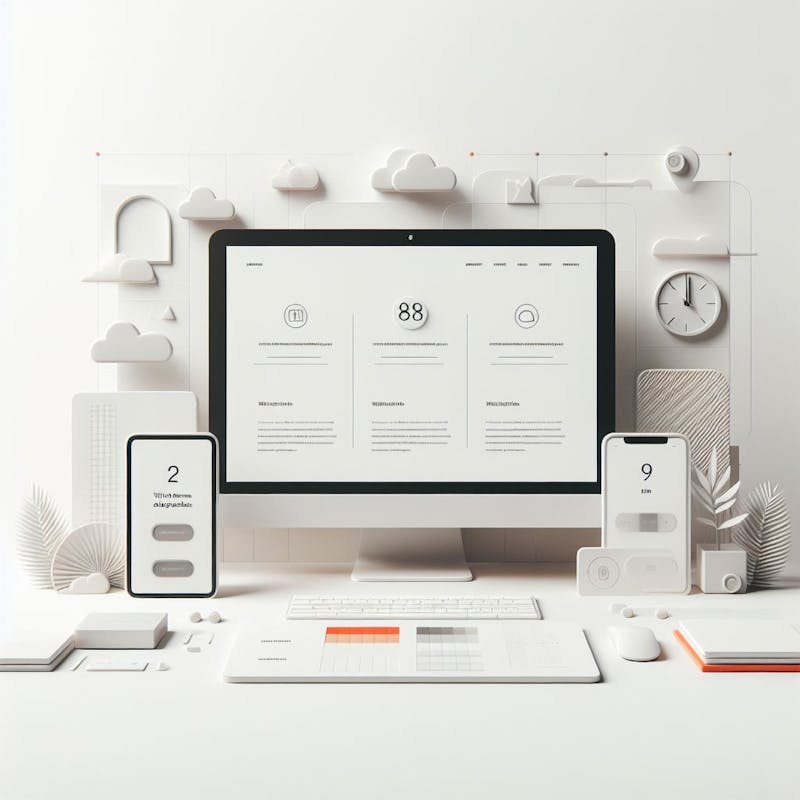 White space in Websites