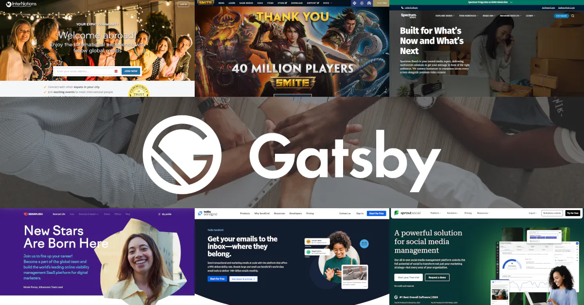 Gatsby JS Showcase