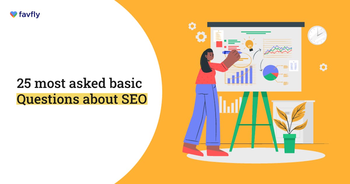 SEO FAQ: The 25 Most Asked Basic Questions About SEO - blog poster