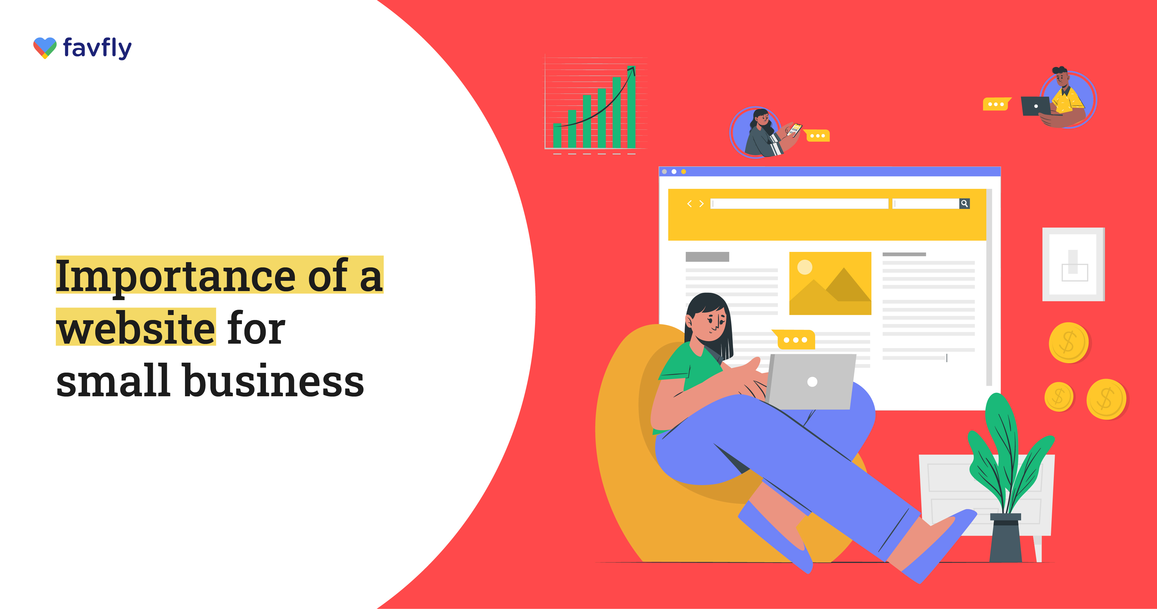 Why A Website Is Important For Small Business - blog poster